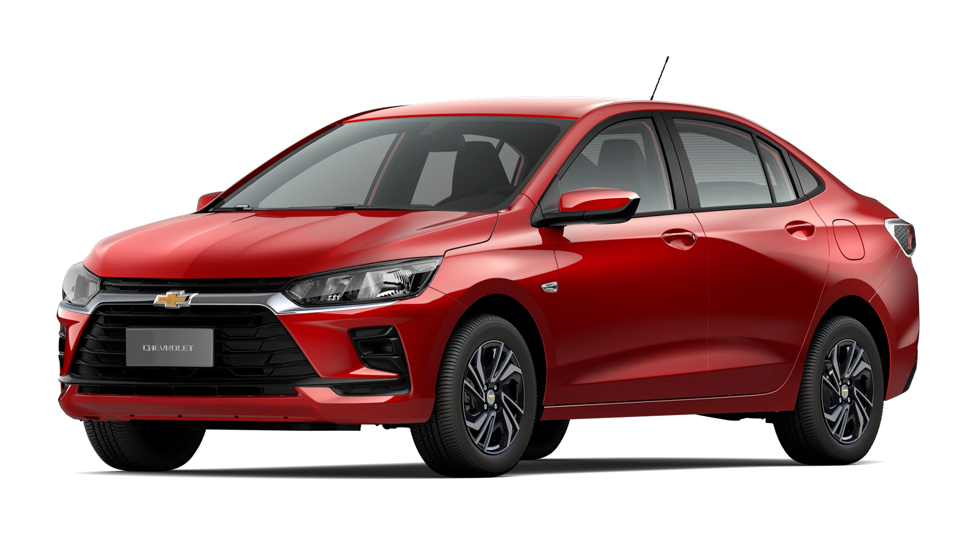 Conheça o Onix Plus 2027 no modelo Turbo MT na cor Vermelho Scarlet