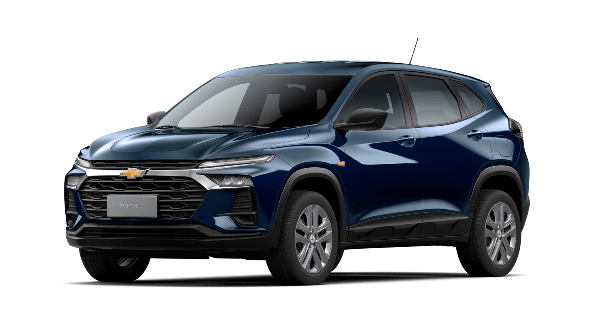  SUV Tracker 2027 cor azul boreal