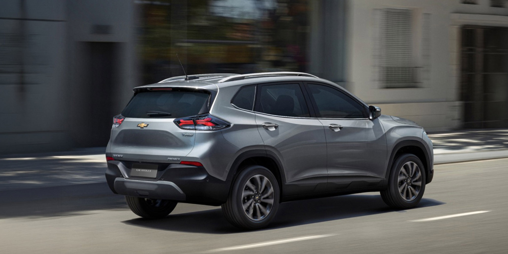 Traseira da Chevrolet Tracker 2027