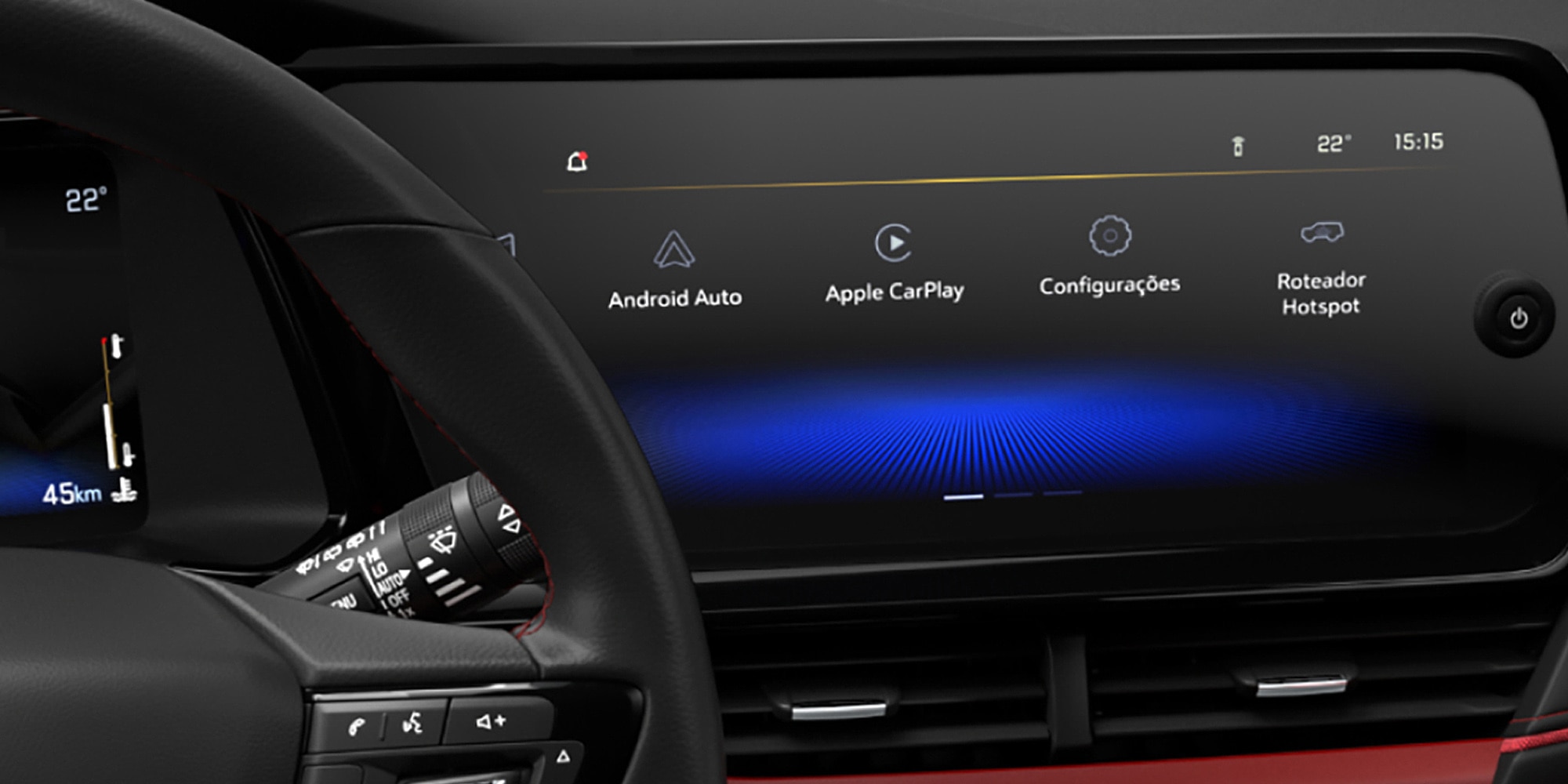 Chevrolet Tracker 2027 com nova central multimidia